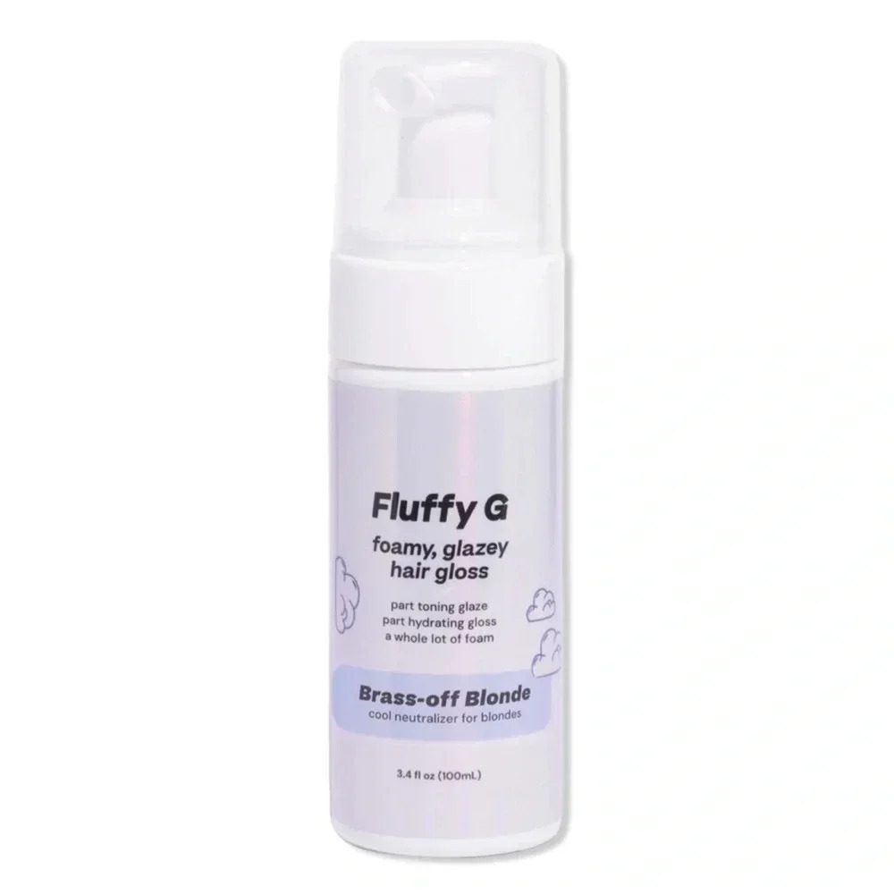 $10❤️‍🔥 ONLY 1! HALLY Fluffy G Foamy Glazy Hair Gloss BRASS-OFF BLONDE 👩🏼 NEW